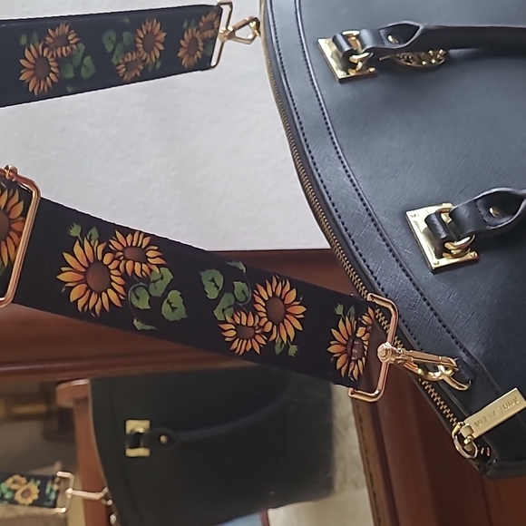 Wide Shoulder Strap Adjustable Sunflower. Give a new look to your bag - Picture 10 of 10